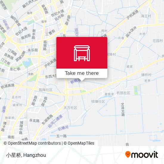 小星桥 map