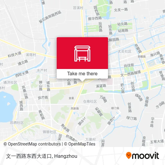 文一西路东西大道口 map