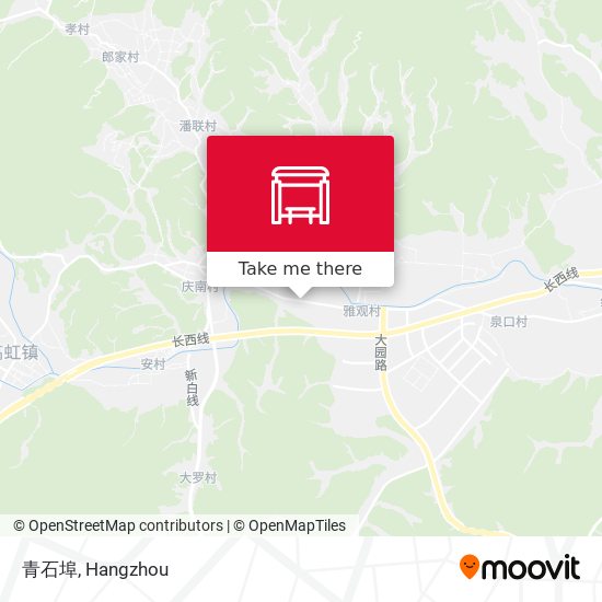 青石埠 map