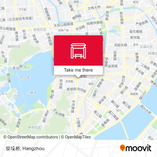 柴垛桥 map