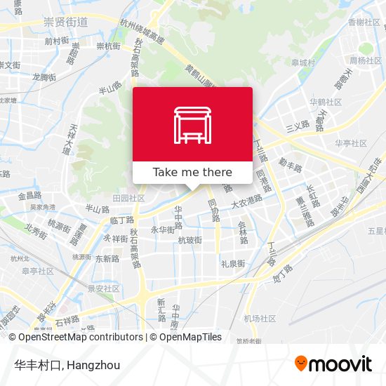 华丰村口 map