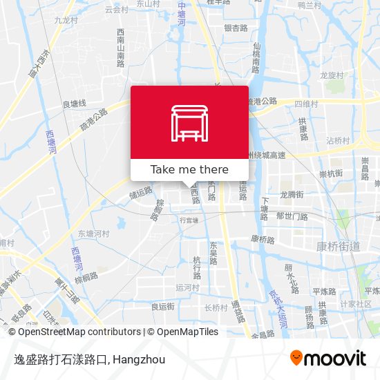 逸盛路打石漾路口 map