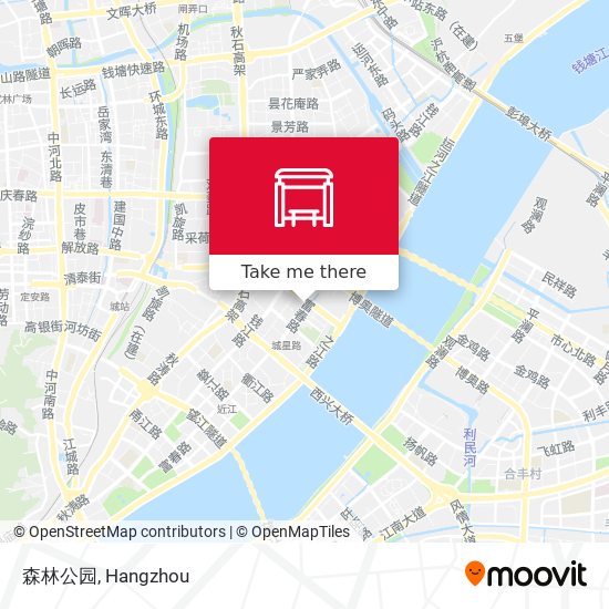 森林公园 map