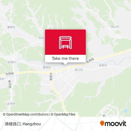 塘楼路口 map