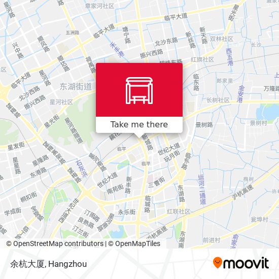 余杭大厦 map