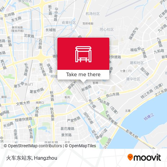 火车东站东 map
