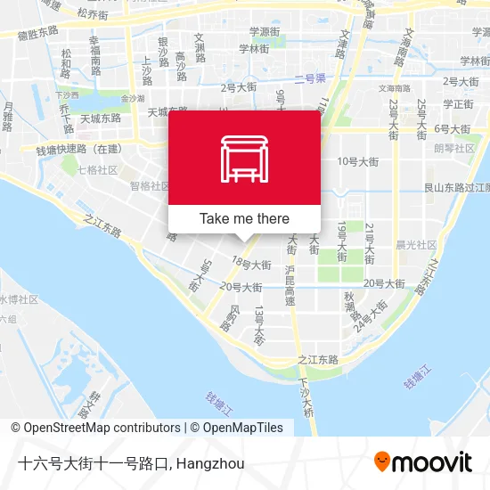 十六号大街十一号路口 map