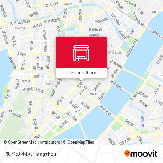 观音塘小区 map