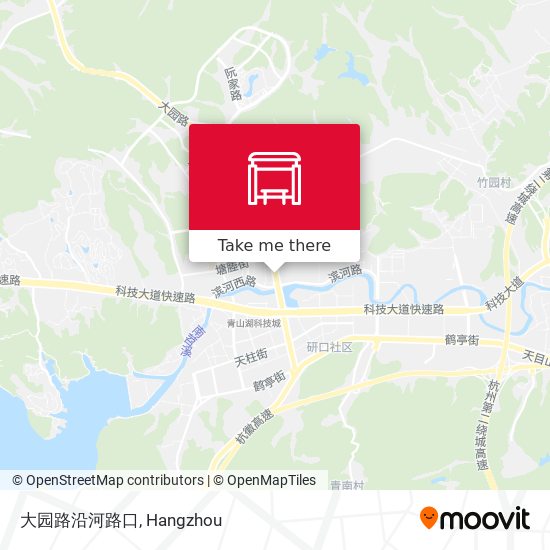 大园路沿河路口 map