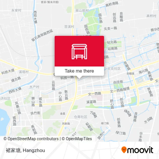 褚家塘 map