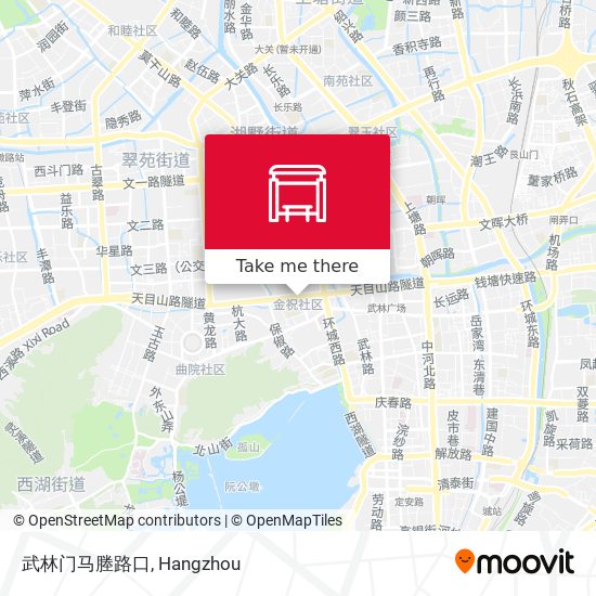 武林门马塍路口 map