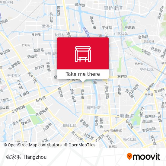 张家浜 map