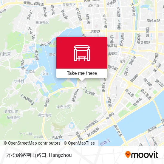 万松岭路南山路口 map