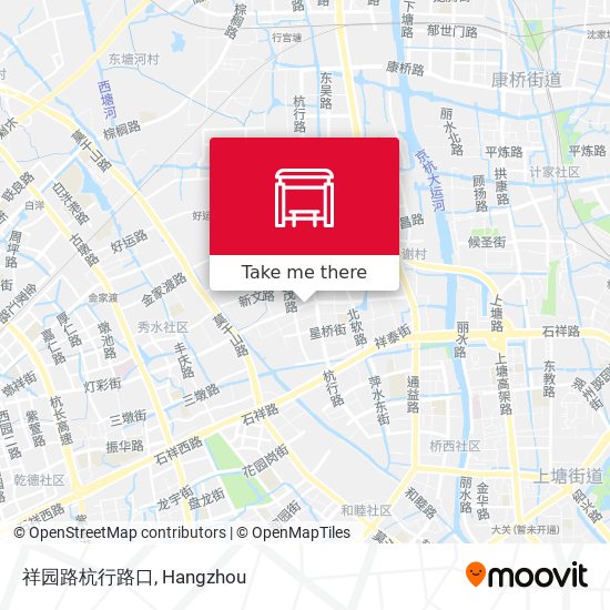 祥园路杭行路口 map