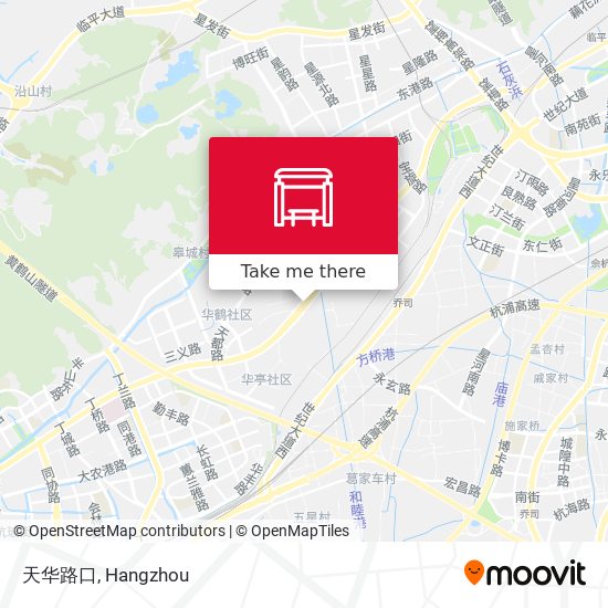 天华路口 map