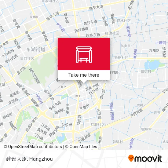建设大厦 map