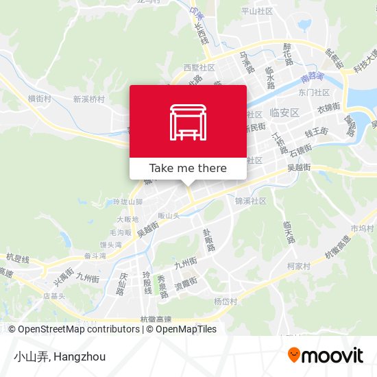 小山弄 map
