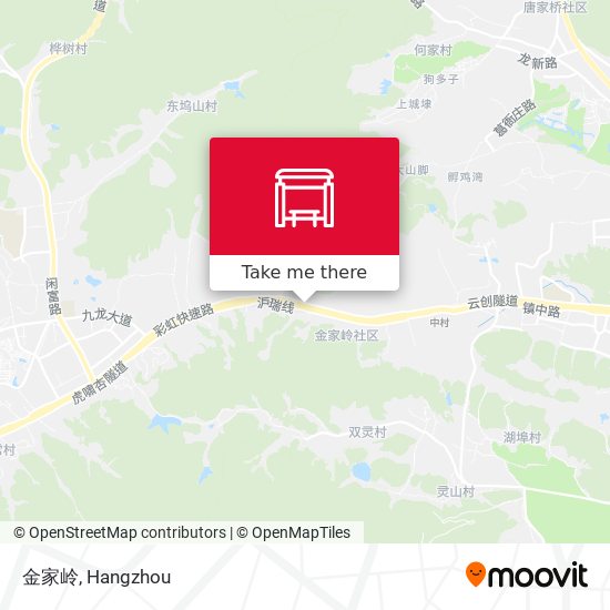 金家岭 map