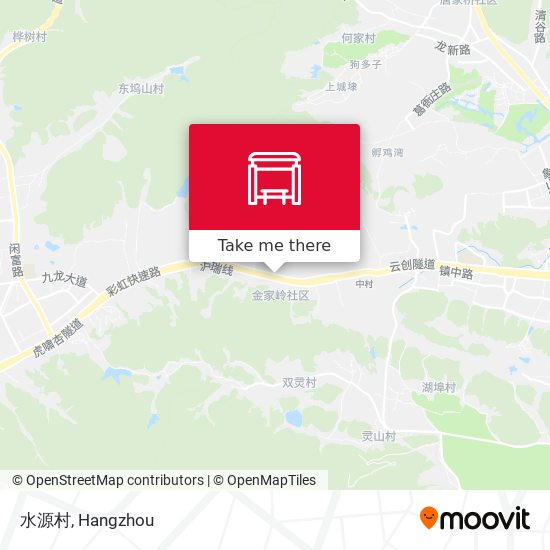 水源村 map