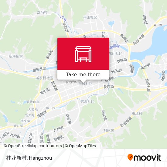 桂花新村 map