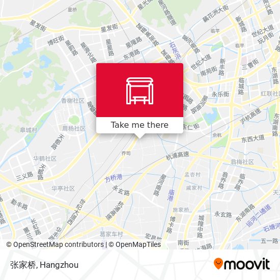 张家桥 map