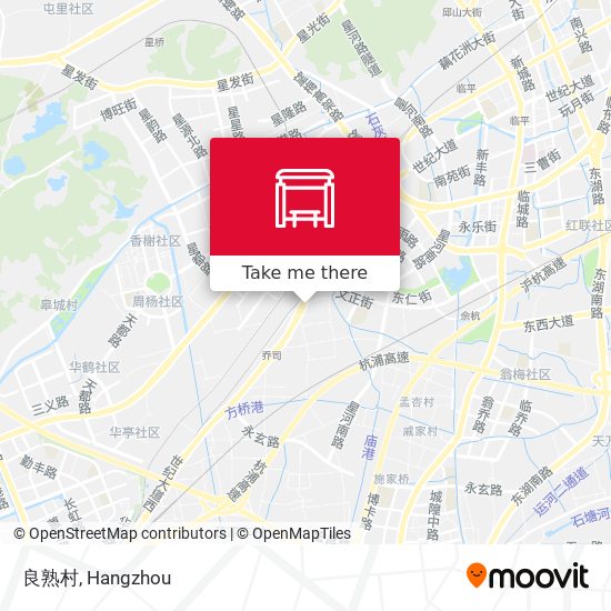 良熟村 map