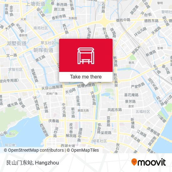 艮山门东站 map