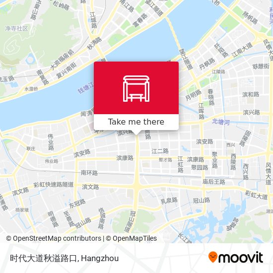时代大道秋溢路口 map
