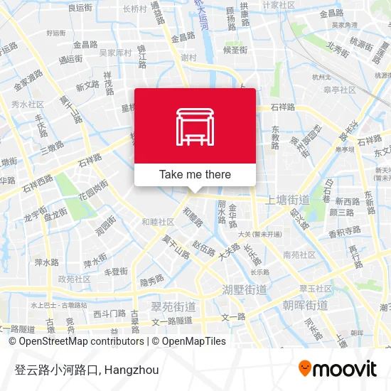 登云路小河路口 map