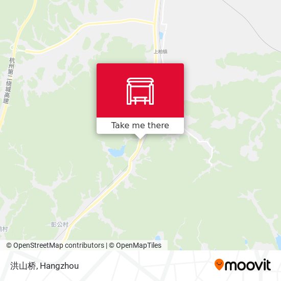 洪山桥 map