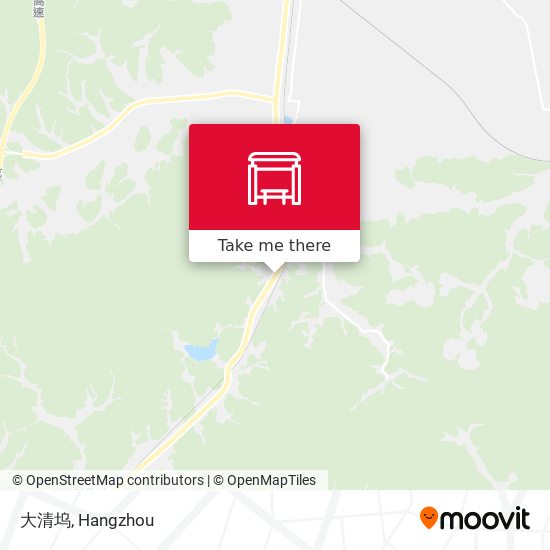 大清坞 map