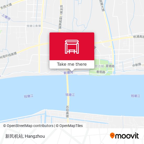 新民机站 map