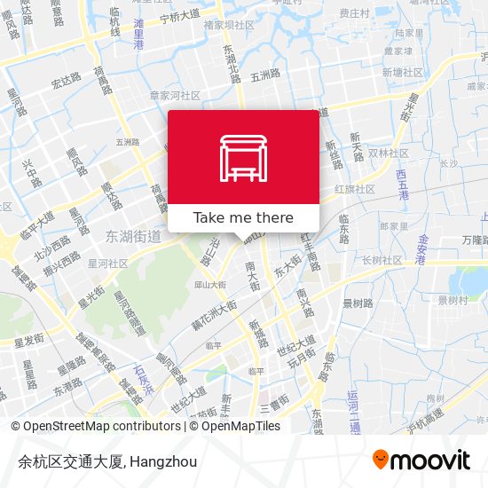 余杭区交通大厦 map
