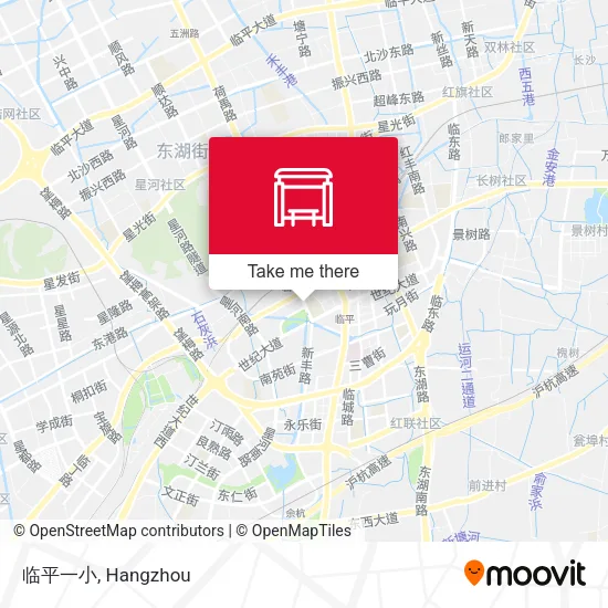 临平一小 map