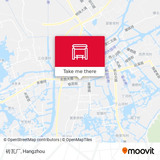 砖瓦厂 map