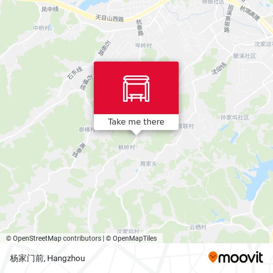 杨家门前 map
