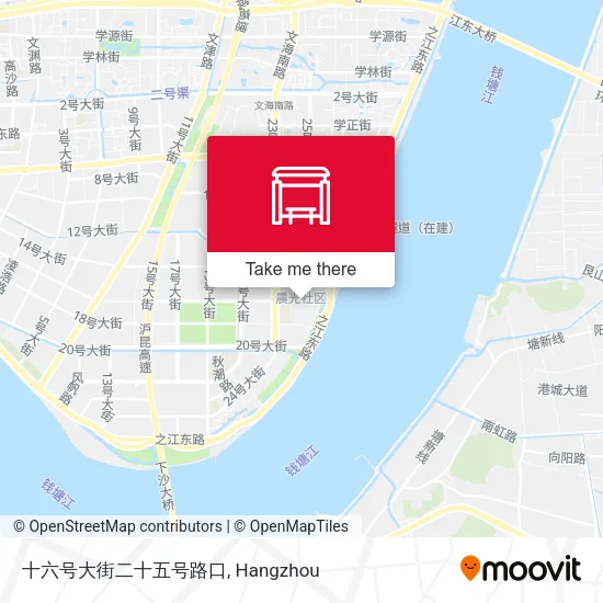 十六号大街二十五号路口 map