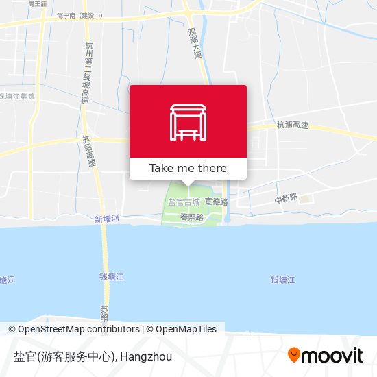 盐官(游客服务中心) map