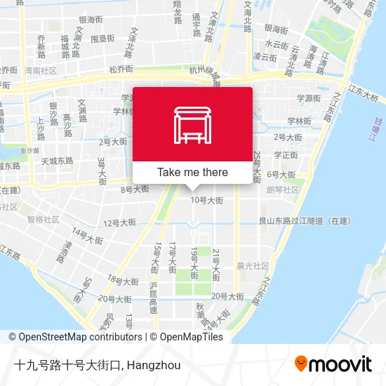 十九号路十号大街口 map