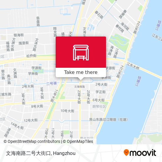 文海南路二号大街口 map