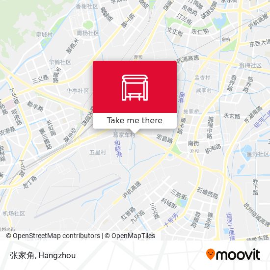 张家角 map
