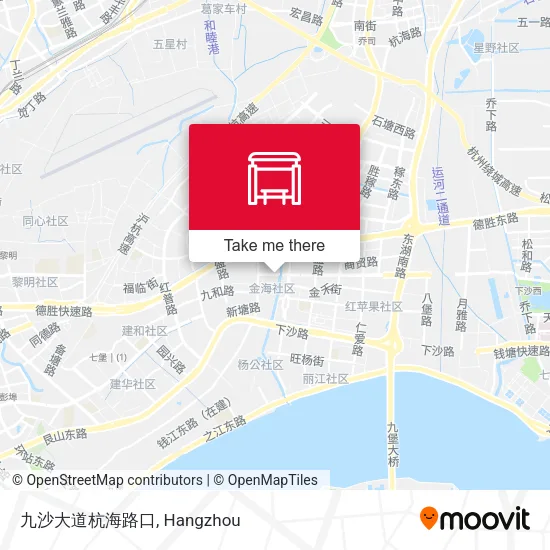 九沙大道杭海路口 map