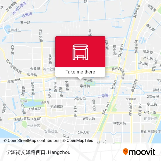 学源街文泽路西口 map