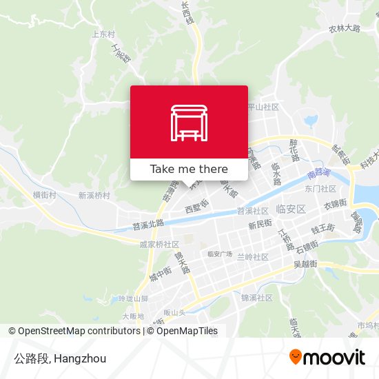 公路段 map