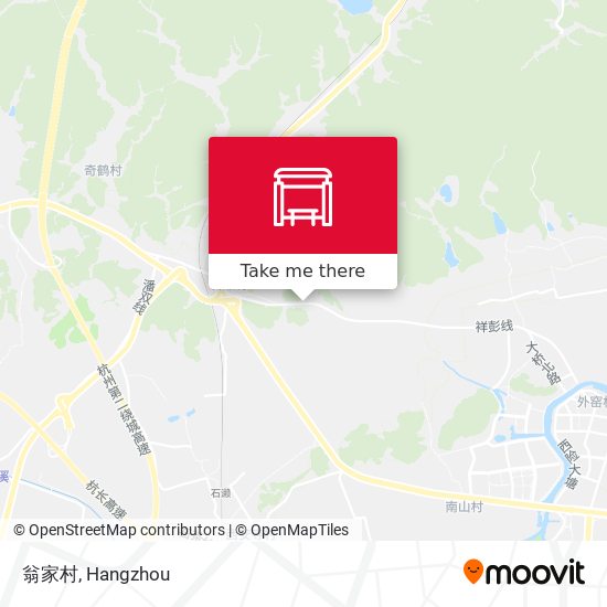 翁家村 map