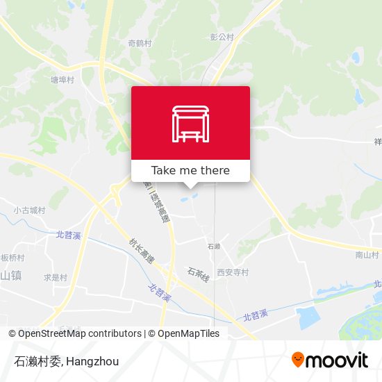 石濑村委 map
