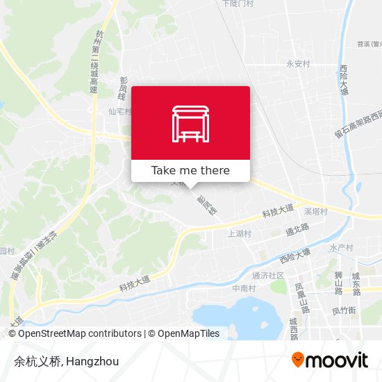 余杭义桥 map