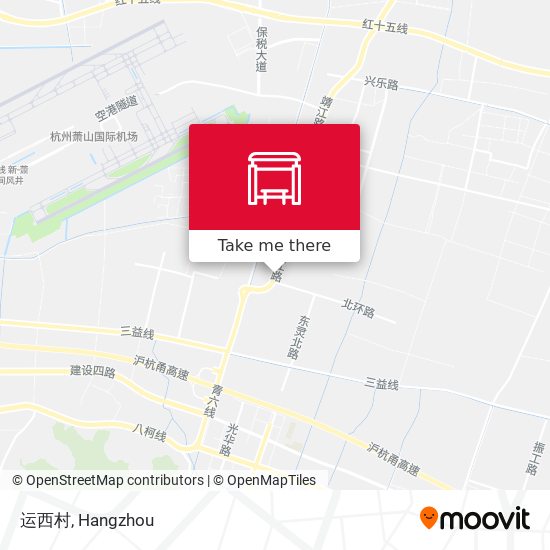 运西村 map
