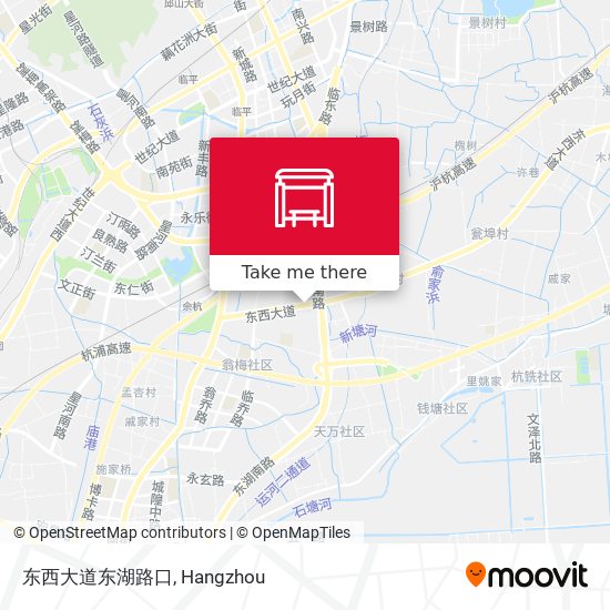东西大道东湖路口 map