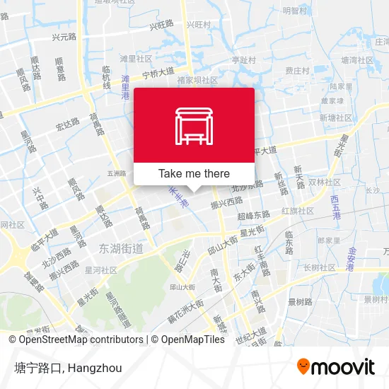 塘宁路口 map
